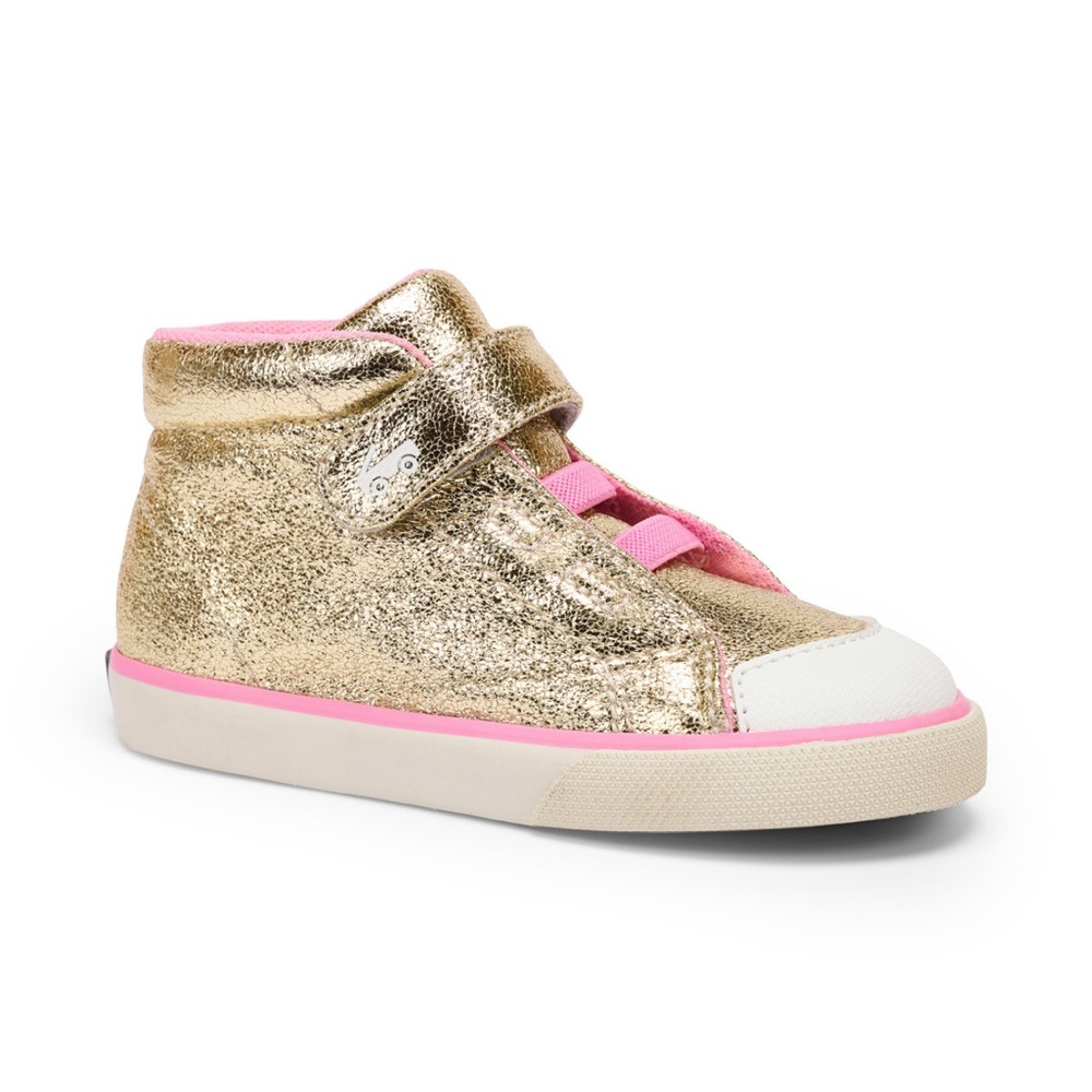 SEE KAI RUN | Gold High Tops